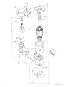 Mariner electric trolling motor parts