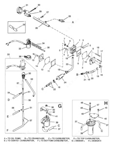 Mariner fuel pump parts