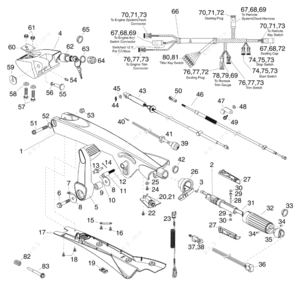 Maschio tiller parts diagram