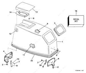 Mercedes-benz exterior body parts