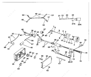 Mercruiser 165 tilt trim diagram