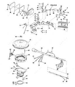 Mercruiser 351 1977 ignition diagram