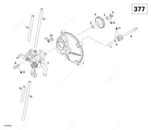 Mercruiser 377 mag hoses diagram
