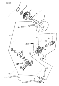 Mercruiser 8.1 engine cover bolts part 10-863322 1