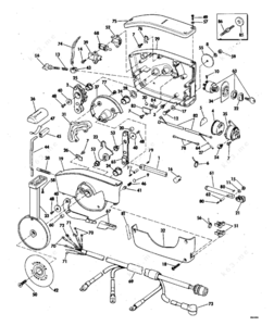 Mercruiser gen 2 remote control shifter diagram parts