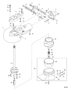Mercury 25 elhpt four stroke efi