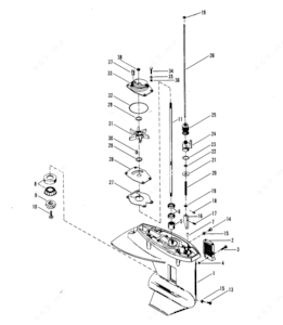 Mercury 25 xd parts diagram
