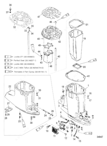 Mercury 300xs parts diagram tourk master drive shaft