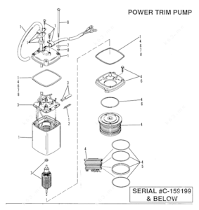 Mercury 35 trim pump