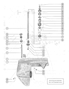 Mercury 500 carb assembly instructions diagram