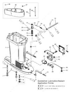 Mercury 6 boat engine parts