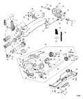 Mercury big tiller handle parts diagram
