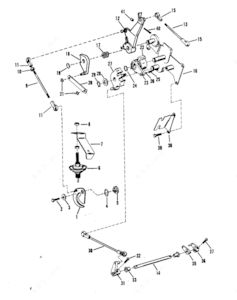 Mercury dts throttle shifter diagram