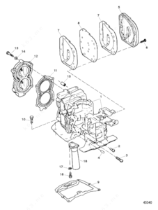 Mercury force 15 cylinder kit