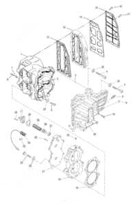 Mercury force 40 hp parts