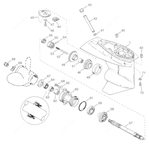 Mercury force propeller parts