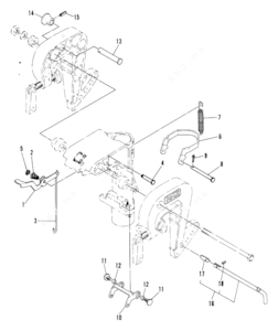 Mercury four stroke 60 40 jet parts reverse parts