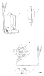 Mercury i o trim pump diagram