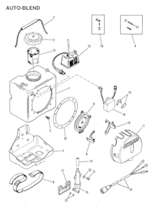 Mercury marine merctrans ll parts diagram