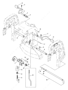 Mercury outboard diagrams reverse cam lock