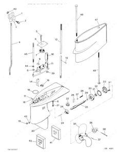 Mercury parts catalog schematic