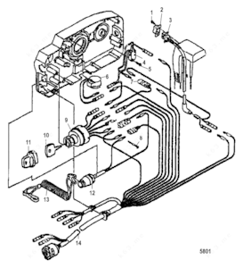 Mercury quicksilver controls parts diagram