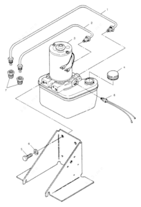 Mercury tilt pump 92975a24 diagram