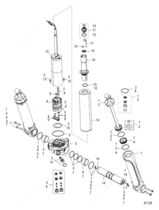 Mercury verado 300 parts diagram