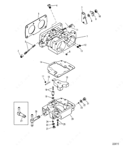 Mercury wmh carburetors hole in top