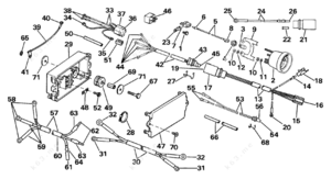 Mes marine power trim parts