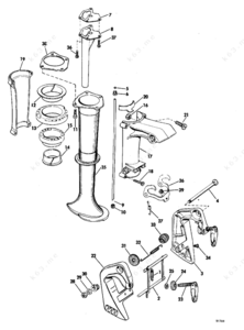 Model 357f9a lower unit