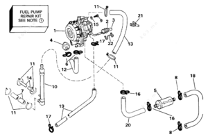 Model 397-18b fuel pump system diagram