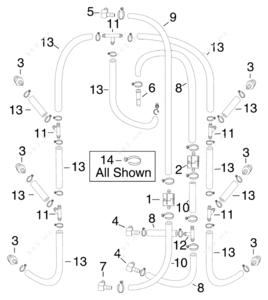 Monarch series 61 oil system parts diagram