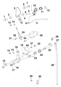 Morse gearbox diagram for evinrude motor