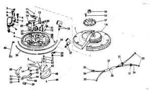 Morse marine control parts diagram