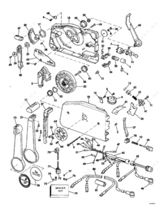 Morse outboard motor controls parts diagram