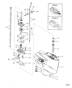 Motor diagram with housing and drive coupling