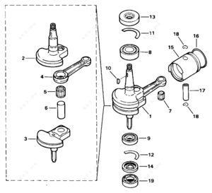 Motorcycle connecting rod lower