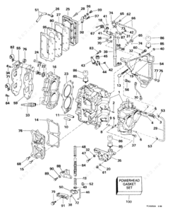 Motosierra poulan p3416 parts