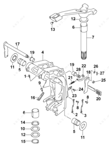 Mpd foremost 3.75 air swivel parts diagram