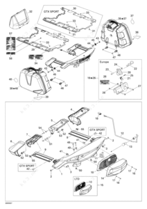 Naming racking components diagram