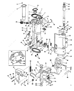Nissan ns18e2 lower unit diagram