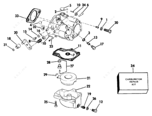 Oem evinrude 50 carburetor