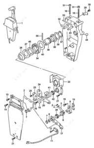 Omc control box single binnacle mount 200-2001 diagram