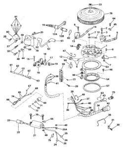Omc ignition system drawing