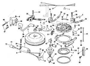 Omc johnson ignition parts diagram