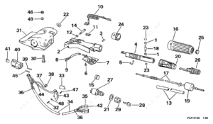 Omc throttle assembly diagram