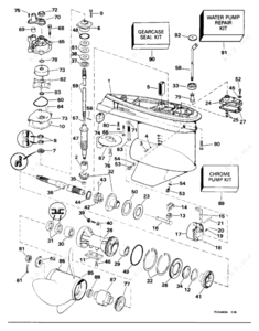 Onderdelen tekening dws774 dewalt