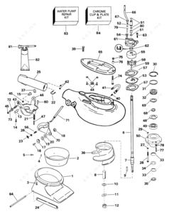 Outboard jet drives drive shaft lock washer