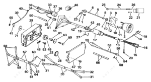 Outboard motor exterior parts names